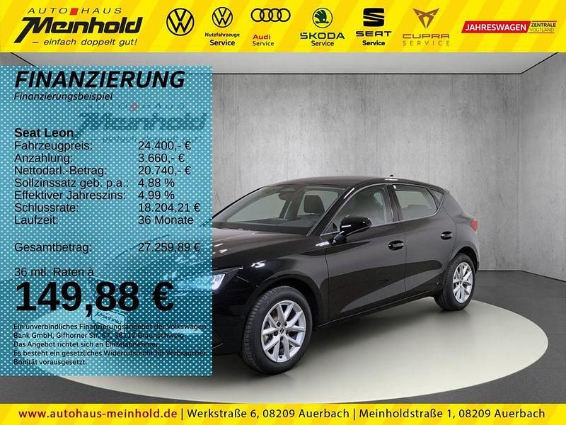 Gebraucht Seat Leon Style 116 PS (85 kW) 2025 Schwarz Limousine