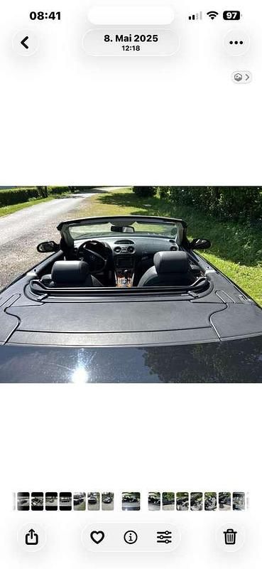 Gebraucht Mercedes SL500 306 PS (225 kW) 2002 Schwarz Cabrio