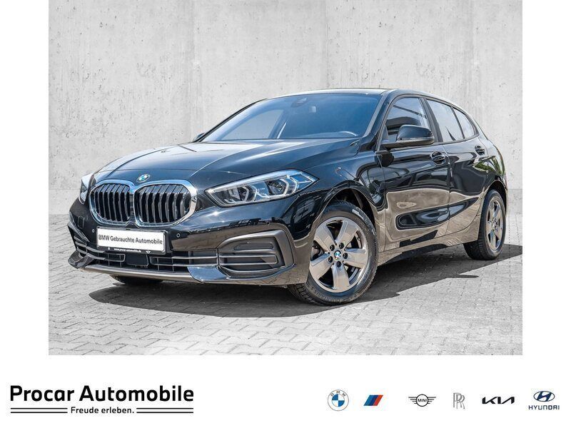 Schwarz Gebraucht 2022 BMW 118 Advantage Kleinwagen | 21.440 € (Guter Preis) - Bild 1/4