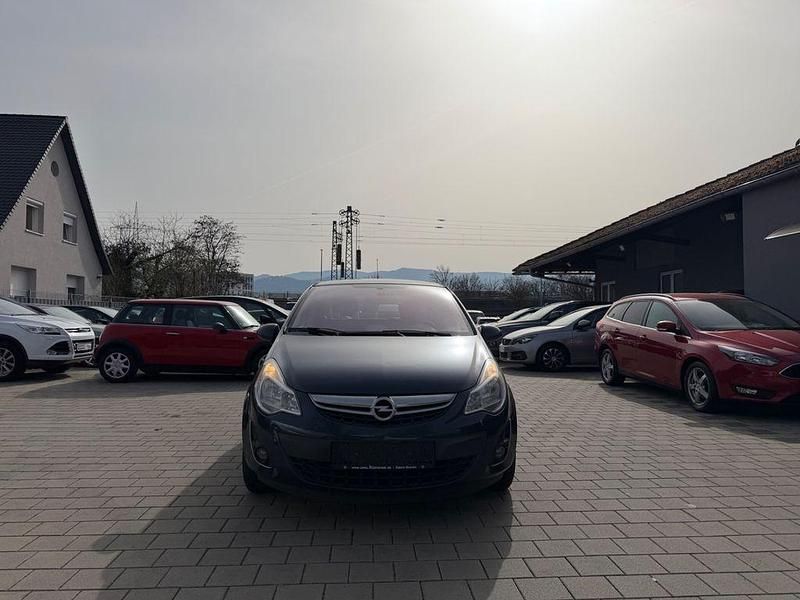 Gebraucht Opel Corsa 87 PS (63 kW) 2012 Ozeanblau/waterworld Kleinwagen