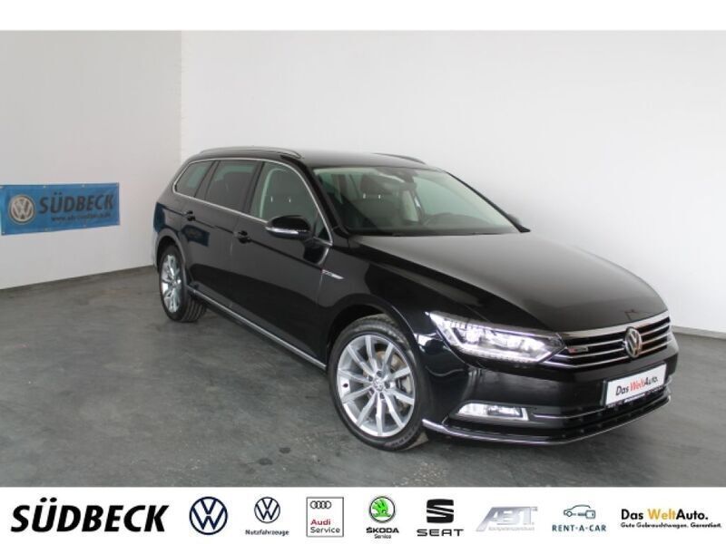 Deep black perleffekt (metallic) Gebraucht 2018 VW Passat Highline Kombi | 22.861 € (Fairer Preis) - Bild 1/4