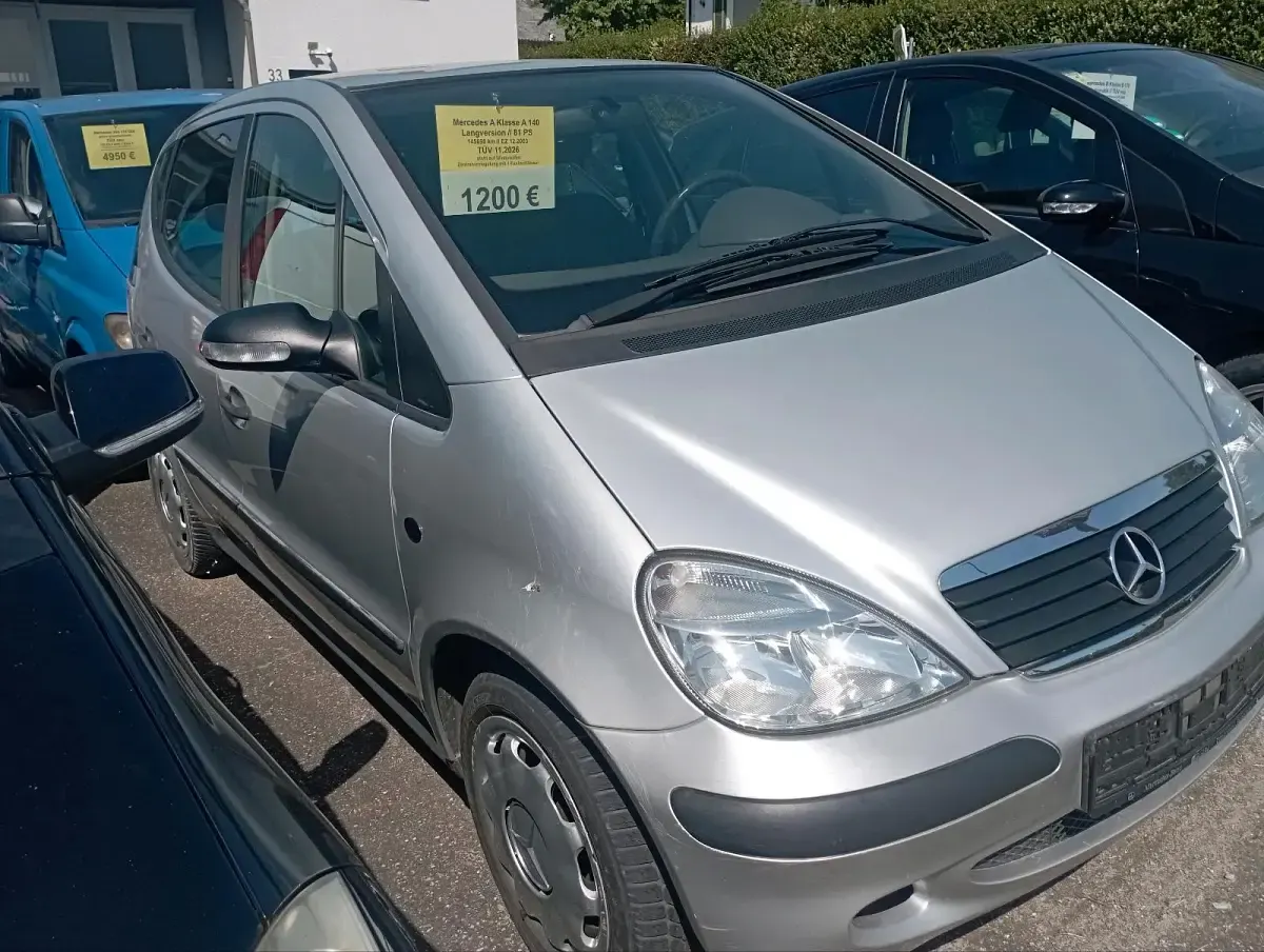 Gebraucht Mercedes A140 81 PS (59 kW) 2003 Silber Kleinwagen