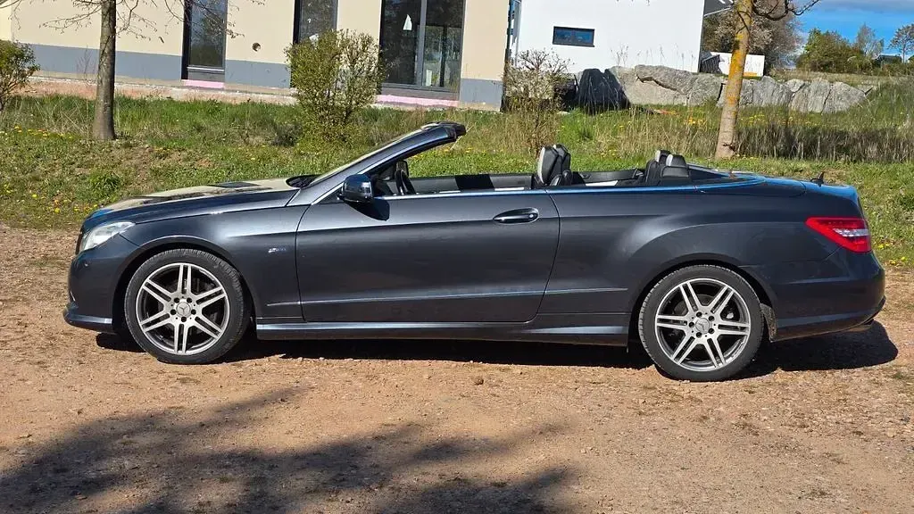 Brugt Mercedes E350 Edition 231 HK (169 kW) 2011 Grå Cabriolet