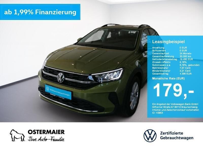 Grün Gebraucht 2023 VW Taigo Life SUV | 19.495 € (Guter Preis) - Bild 1/4