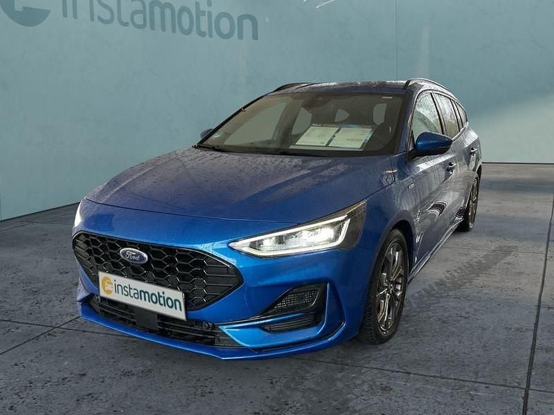 Blau Gebraucht 2023 Ford Focus ST-Line Kombi | 25.199 € (Fairer Preis) - Bild 1/4