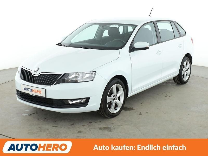 Gebraucht Skoda Rapid Cool Edition 110 PS (80 kW) 2019 Weiß Limousine