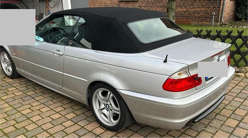Silber Gebraucht 2001 BMW 325 Cabriolet Cabrio | 4.850 € (Superpreis) - Bild 1/4