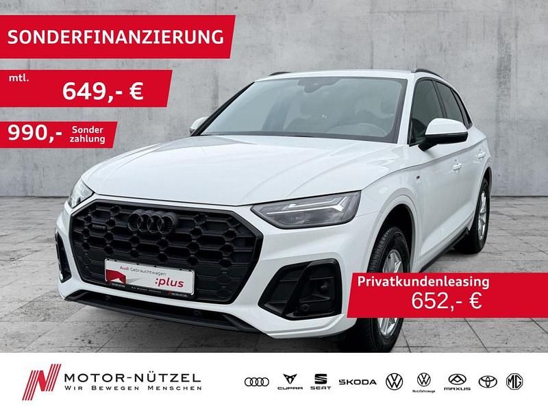 Gebraucht Audi Q5 S-Line 204 PS (150 kW) 2024 Arkonaweiß SUV