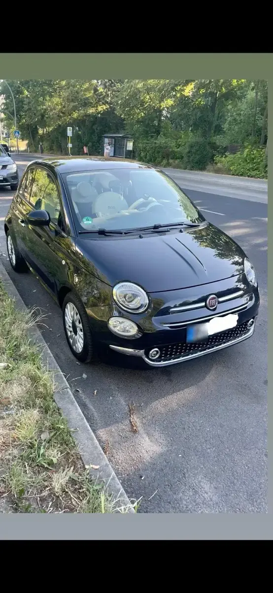 Gebraucht Fiat 500 Lounge 69 PS (50 kW) 2016 Schwarz Kleinwagen