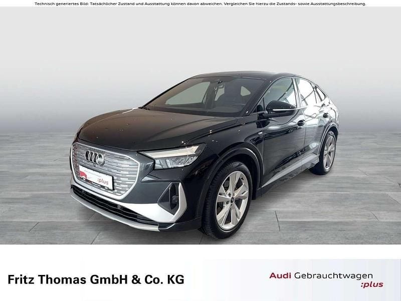 Gebraucht Audi Q4 e-tron S-Line 125 kW (170 PS) 2023 Mythosschwarz SUV