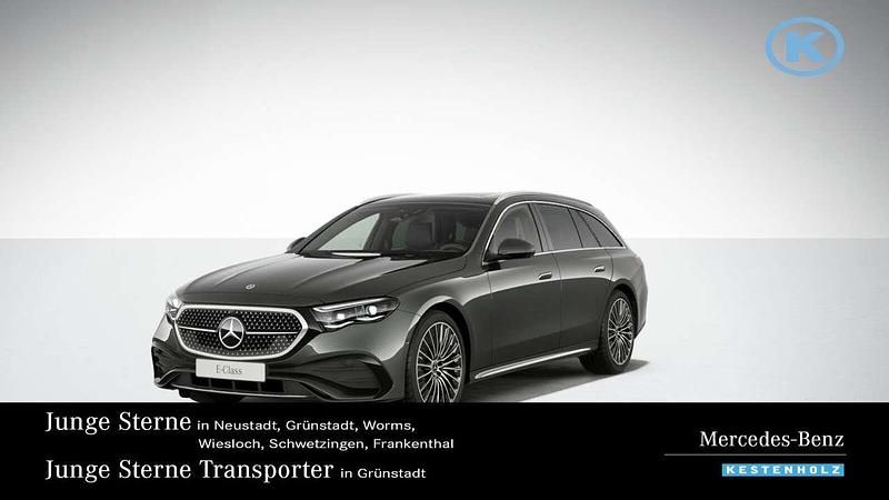 Graphitgrau Gebraucht 2024 Mercedes E220 AMG Kombi | 60.990 € - Bild 1/4