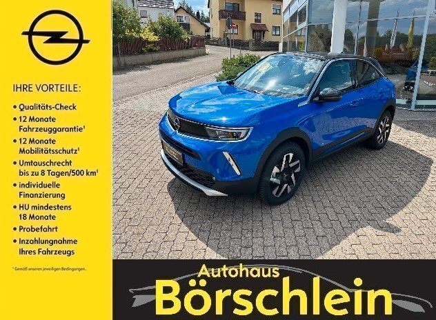 Blau Gebraucht 2022 Opel Mokka Elegance SUV | 22.970 € (Teuer) - Bild 1/4