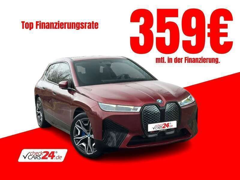 Aventurinrot metallic Gebraucht 2023 BMW iX SUV | 54.499 € (Fairer Preis) - Bild 1/4