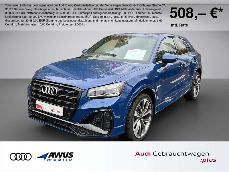 Ascariblau Gebraucht 2025 Audi Q2 S-Line SUV | 36.890 € (Teuer) - Bild 1/4