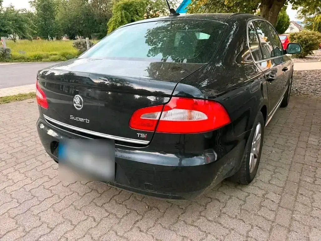 Gebraucht Skoda Superb 160 PS (117 kW) 2008 Schwarz Limousine