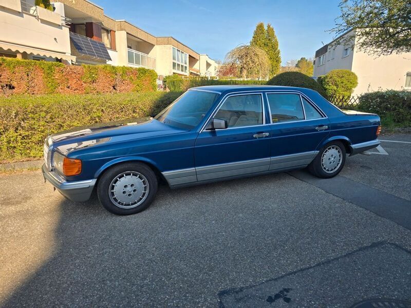 Blau Gebraucht 1985 Mercedes 280 AMG Limousine | 8.000 € - Bild 1/4
