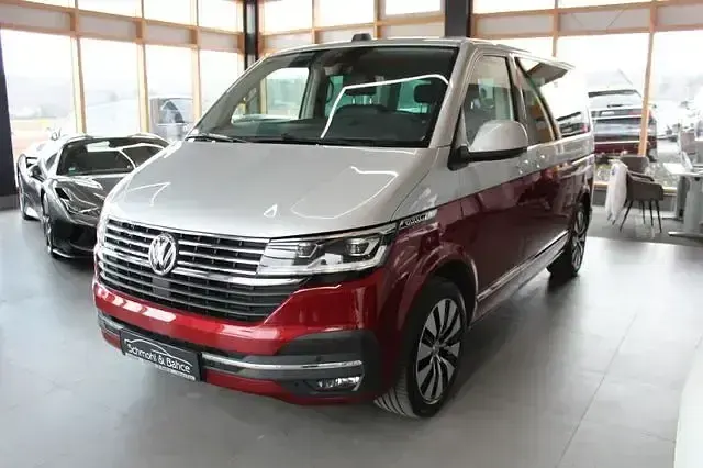 Used VW Multivan 199 HP (146 kW) 2020 Red Minivan