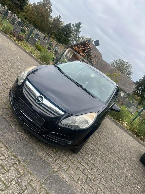 Schwarz Gebraucht 2010 Opel Corsa Edition Kleinwagen | 1.199 € (Superpreis) - Bild 1/4