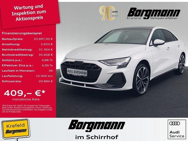 Gebraucht Audi A3 S-Line 150 PS (110 kW) 2024 Weiß Limousine