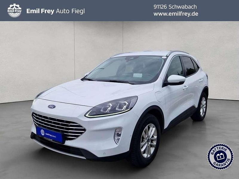 Frozen white Gebraucht 2022 Ford Kuga Titanium X SUV | 22.990 € (Superpreis) - Bild 1/3