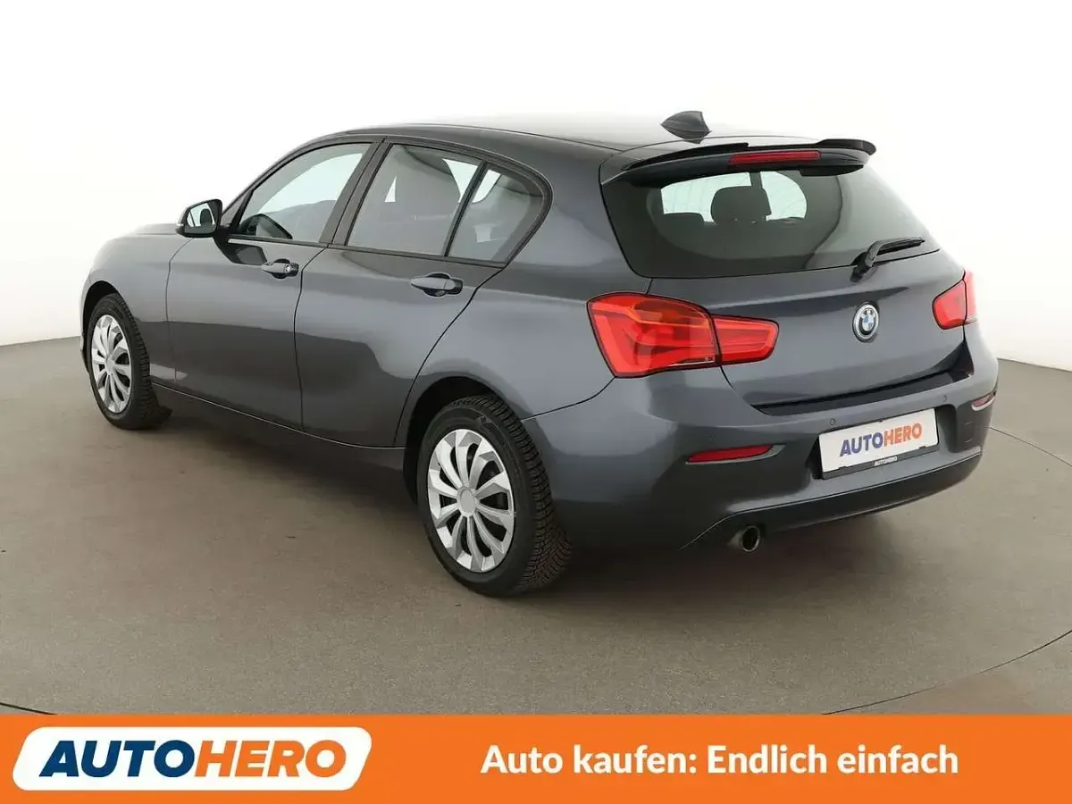 Gebraucht BMW 116 Advantage 109 PS (80 kW) 2016 Mineralgrau Kleinwagen