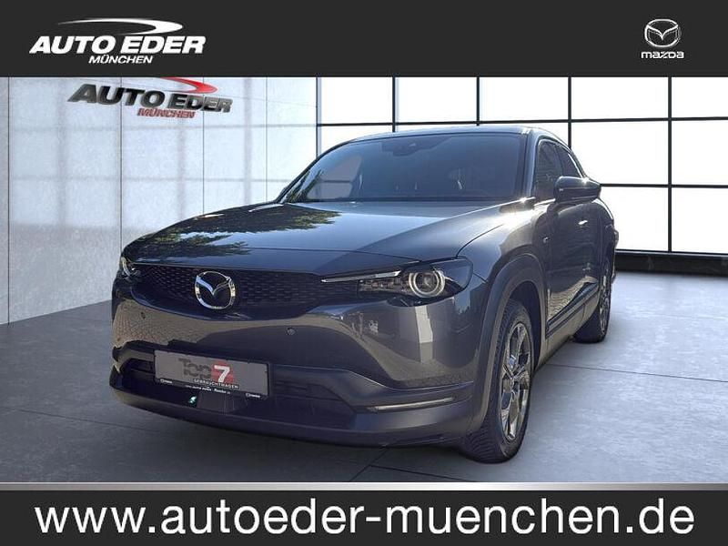 Machine grey (grau) Gebraucht 2023 Mazda MX30 Ad'Vantage SUV | 20.980 € (Etwas zu teuer) - Bild 1/4