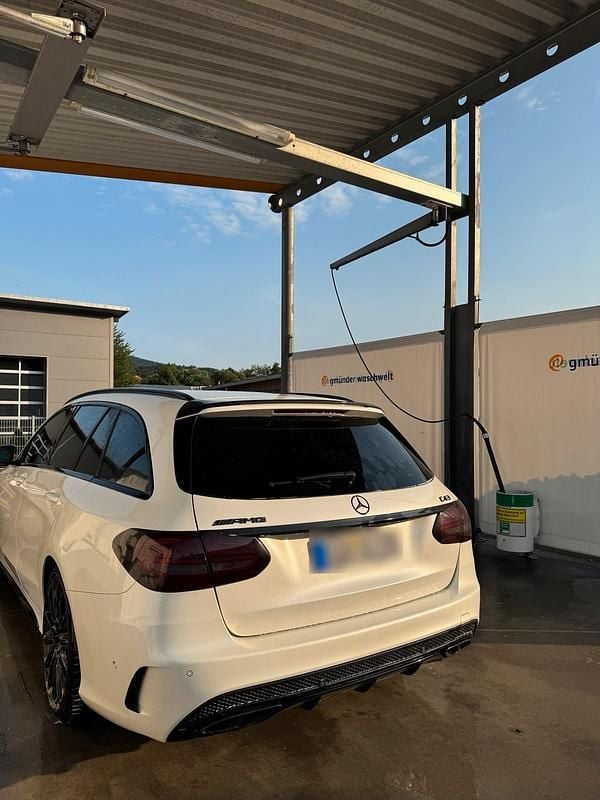 Gebraucht Mercedes C450 AMG 367 PS (269 kW) 2016 Weiß Kombi