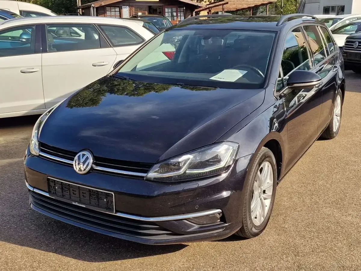 Second-hand VW Golf VII Comfortline 150 CP (110 kW) 2020 Negru Break
