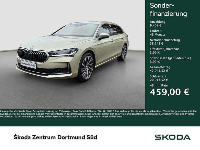 Ice tea gelb metallic Gebraucht 2024 Skoda Superb LAURIN & KLEMENT Kombi | 47.647 € - Bild 1/4