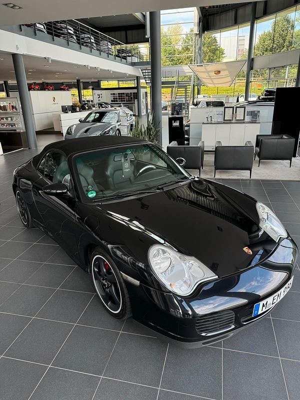 Schwarz Gebraucht 2003 Porsche 996 Cabrio | 43.996 € - Bild 1/4