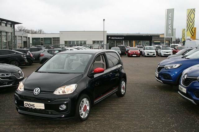 Gebraucht VW up! Beats 90 PS (66 kW) 2018 Schwarz Kleinwagen