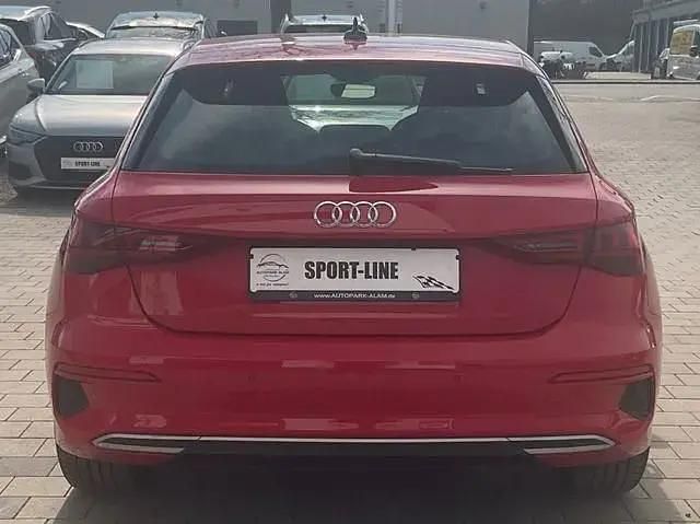 Usata Audi A3 Advanced 150 CV (110 kW) 2022 Rosso Berlina