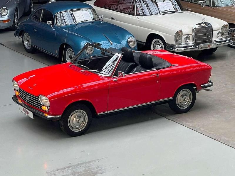 Rot Gebraucht 1968 Peugeot 204 Cabrio | 35.200 € - Bild 1/4