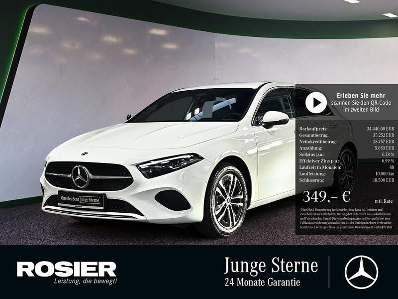 Weiß Gebraucht 2025 Mercedes A250 Advanced Plus Limousine | 34.440 € (Fairer Preis) - Bild 1/3