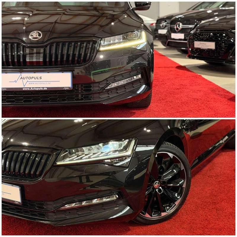 Gebraucht Skoda Superb SportLine 190 PS (139 kW) 2020 Schwarzmagic perleffekt Kombi