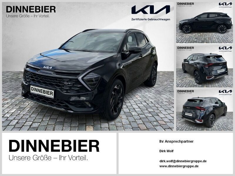 Zilinaschwarz metallic Gebraucht 2024 Kia Sportage GT-Line SUV | 35.679 € (Guter Preis) - Bild 1/4