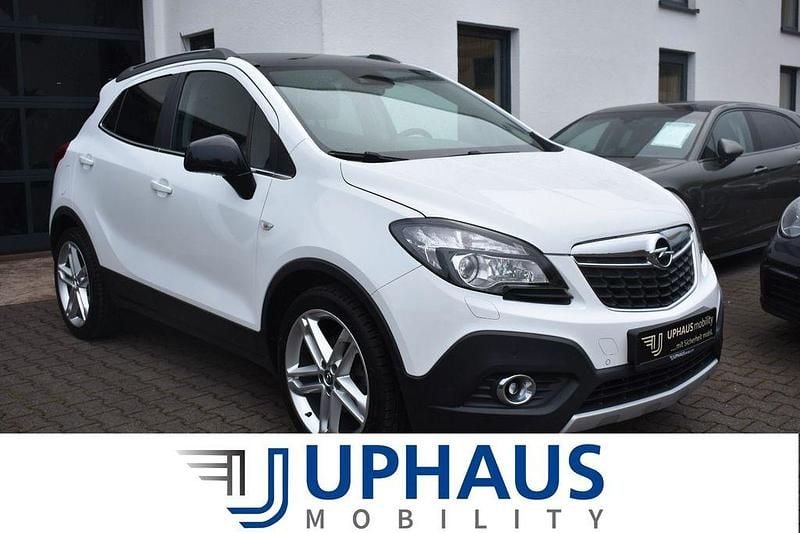 Weiß (schneeweiss/olympic/summit white) Gebraucht 2015 Opel Mokka Color Innovation SUV | 12.940 € (Fairer Preis) - Bild 1/4