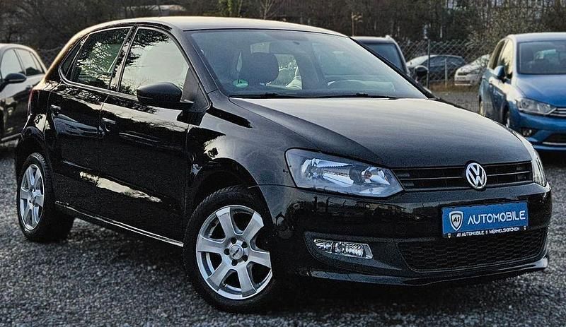 Gebraucht VW Polo Trendline 60 PS (44 kW) 2012 Schwarz Limousine