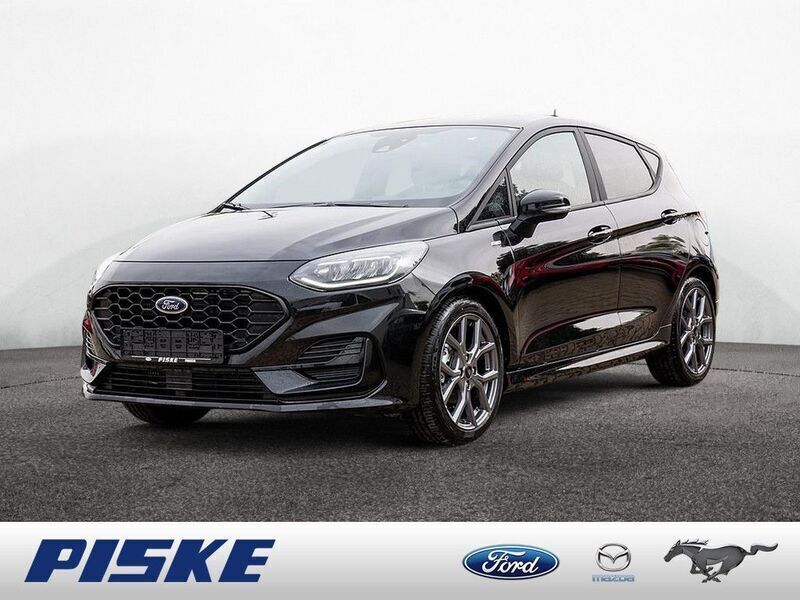 Schwarz Gebraucht 2023 Ford Fiesta ST-Line X Kleinwagen | 20.450 € (Fairer Preis) - Bild 1/4