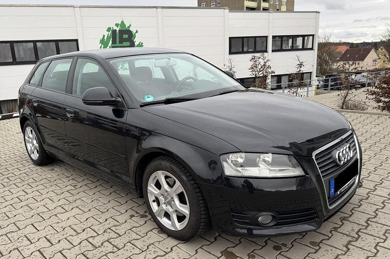 Gebraucht Audi A3 125 PS (91 kW) 2009 Schwarz Kleinwagen