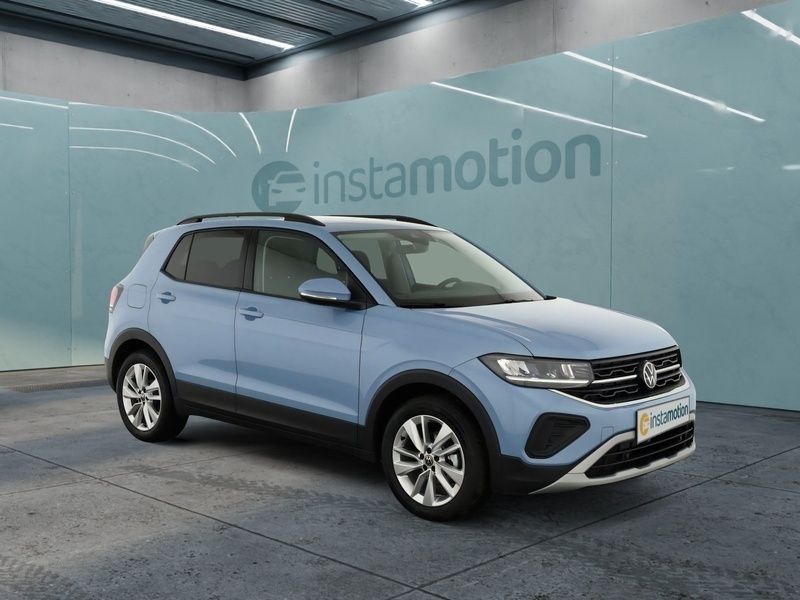 Blau Neu 2025 VW T-Cross Life SUV | 27.795 € (Fairer Preis) - Bild 1/3