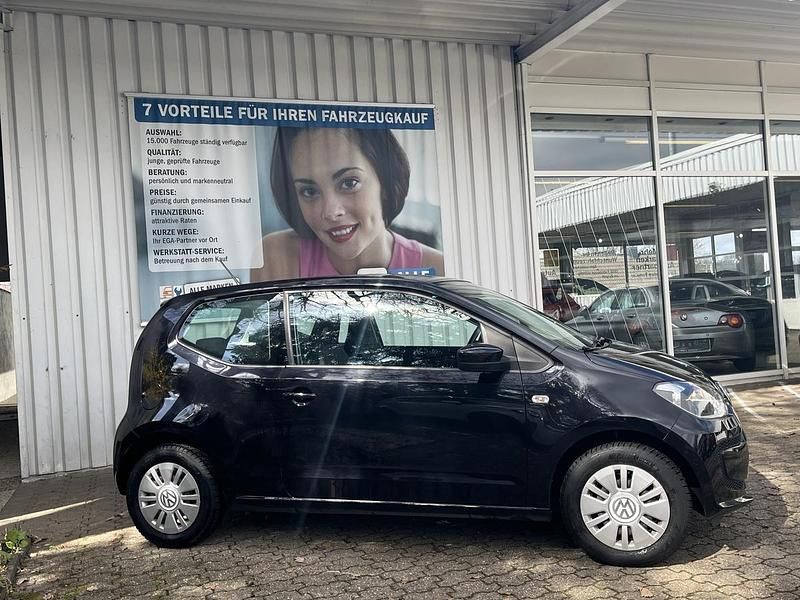 Gebraucht VW up! move up! 60 PS (44 kW) 2016 Schwarz metallic Kleinwagen