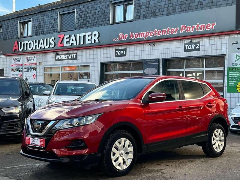 Rot Gebraucht 2018 Nissan Qashqai Visia SUV | 10.950 € (Fairer Preis) - Bild 1/3