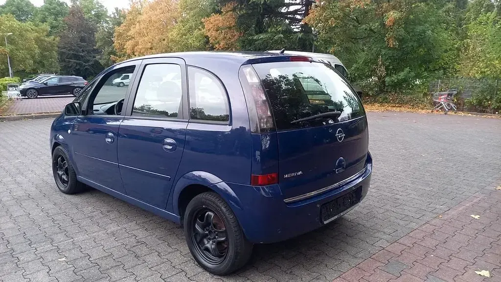 Gebraucht Opel Meriva 90 PS (66 kW) 2009 Blau Van / Kleinbus