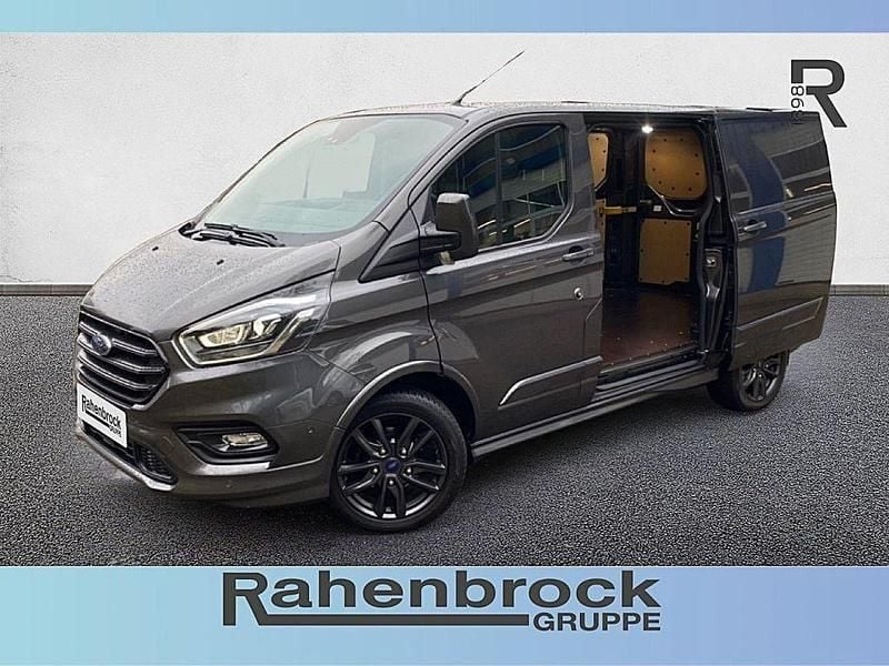 Magneticgrau (metallic) (grau) (metallic) Gebraucht 2022 Ford Transit Custom Sport Van | 30.990 € (Fairer Preis) - Bild 1/4