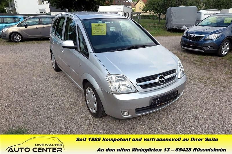 Silber Gebraucht 2006 Opel Meriva Edition Van / Kleinbus | 4.750 € (Teuer) - Bild 1/4