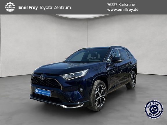 Blau Gebraucht 2021 Toyota RAV4 Hybrid Style SUV | 36.200 € (Guter Preis) - Bild 1/4