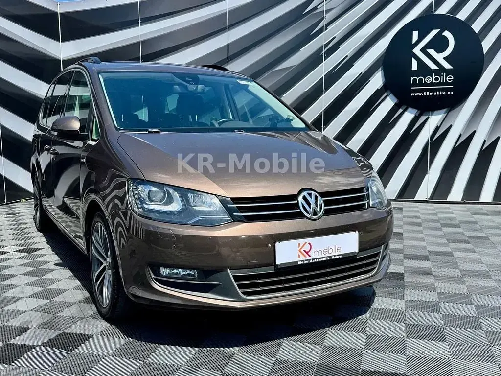 Gebraucht VW Sharan Match 170 PS (125 kW) 2012 Braun Van / Kleinbus