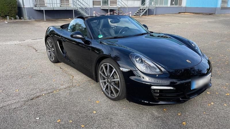 Schwarz Gebraucht 2016 Porsche Boxster Black Edition Cabrio | 56.981 € (Guter Preis) - Bild 1/4
