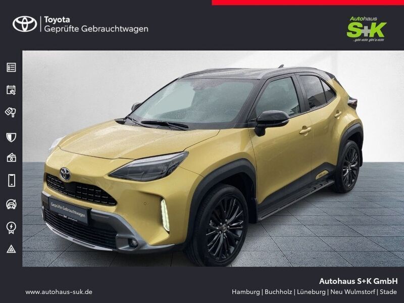 Warm gold metallic Gebraucht 2022 Toyota Yaris Cross SUV | 24.480 € (Fairer Preis) - Bild 1/4
